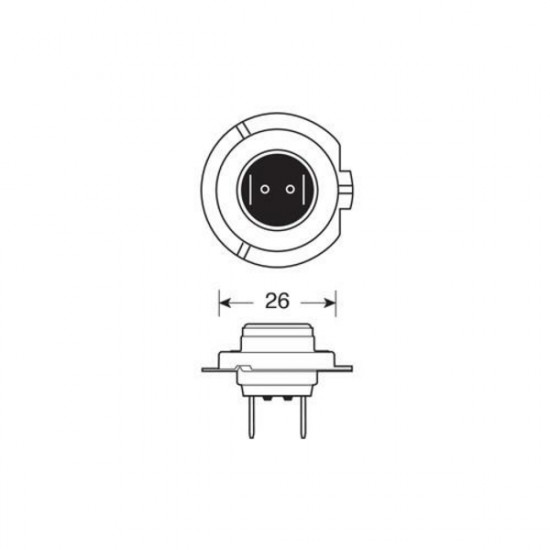 Osram H7 24V 70W PX26d