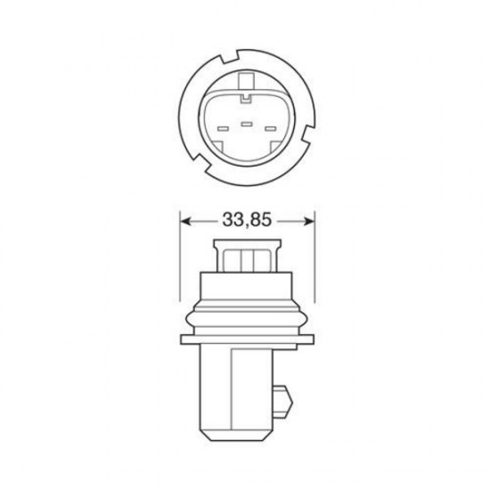 Osram HB1 12V 65/45W P29t SPECIAL LINE