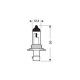 Osram HB4A 12V 51W P22d