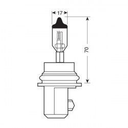 Osram HB5 12V 60/55W PX29t