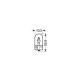 Osram W3W 24V 3W W2,1x9,5d 2ΤΕΜ.