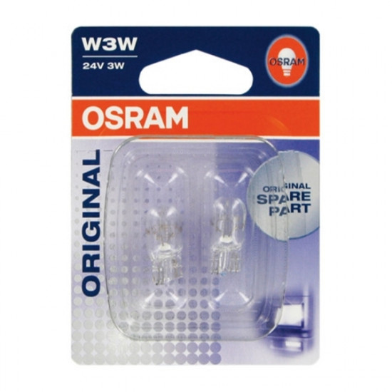 Osram W3W 24V 3W W2,1x9,5d 2ΤΕΜ.