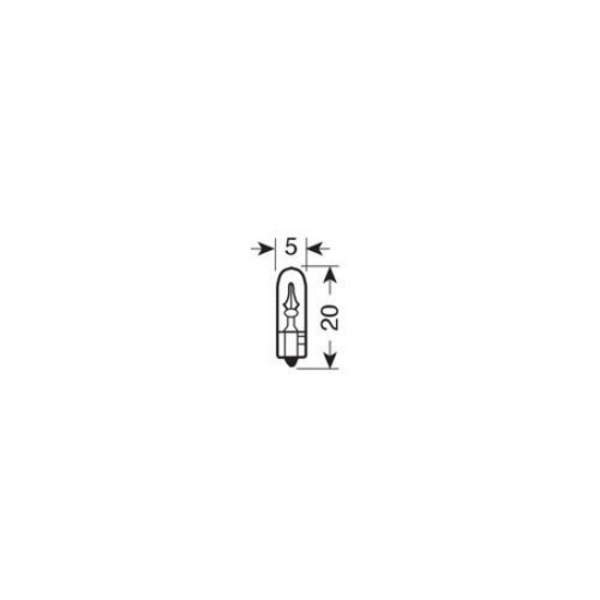 Osram W5W 12V 5W W2,1x9,5d