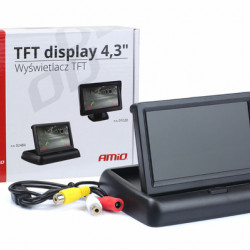 ΟΘΟΝΗ TFT LCD ΑΝΑΔΙΠΛΟΥΜΕΝΗ ΑΥΤΟΚΙΝΗΤΟΥ 4,3 - 12V