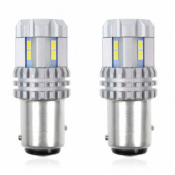 P21/5W CANBUS 12/24V LED 22xSMD ULTRABRIGHT 3020 ΛΕΥΚΟ 2ΤΕΜ.