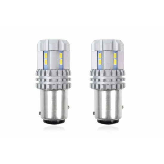 P21/5W CANBUS 12/24V LED 22xSMD ULTRABRIGHT 3020 ΛΕΥΚΟ 2ΤΕΜ.