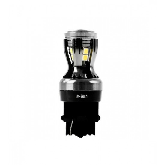 P27W 3156 12/24V W2.5x16d 3,3W 14xSMD LED ΛΕΥΚΟ CANBUS BLISTER M-TECH - 1ΤΕΜ. P27W 3156 12/24V W2.5x16d 3,3W 14xSMD LED ΛΕΥΚΟ CANBUS BLISTER M-TECH - 1ΤΕΜ.