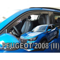 PEUGEOT 2008 5D 2019> / 2008E 5D 2019> - ΖΕΥΓΑΡΙ ΑΝΕΜΟΘΡΑΥΣΤΕΣ ΑΥΤΟΚΙΝΗΤΟΥ ΑΠΟ ΕΥΚΑΜΠΤΟ ΦΙΜΕ ΠΛΑΣΤΙΚΟ HEKO - 2 ΤΕΜ.