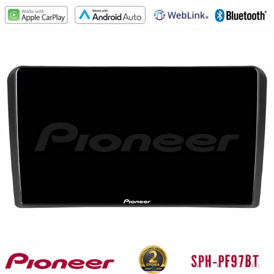 Pioneer SPH-PF97BT Series Audi A3 8P Multimedia Station 9 (Tablet Style) Με Carplay -amp; Android Auto Pioneer SPH-PF97BT Series Audi A3 8P Multimedia Station 9 (Tablet Style) Με Carplay -amp; Android Auto