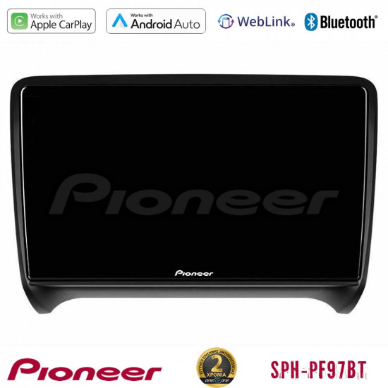 Pioneer SPH-PF97BT Series Audi TT B7 Multimedia Station 9 (Tablet Style) Με Carplay -amp; Android Auto Pioneer SPH-PF97BT Series Audi TT B7 Multimedia Station 9 (Tablet Style) Με Carplay -amp; Android Auto
