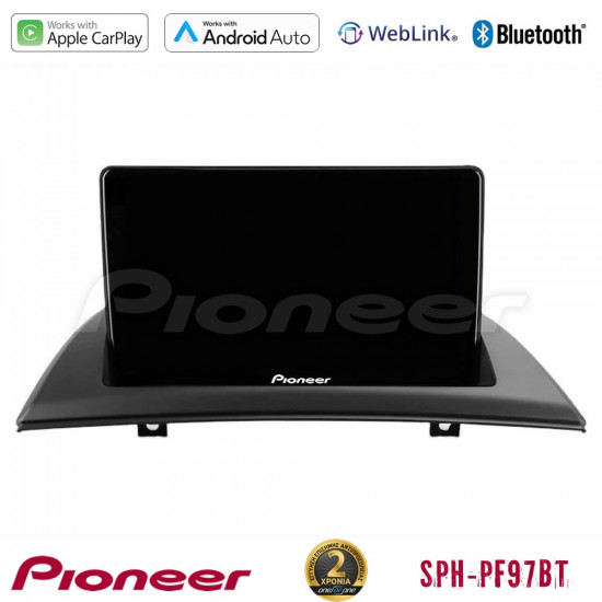 Pioneer SPH-PF97BT Series    BMW E83 Multimedia Station 9 (Tablet Style) Με Carplay -amp; Android Auto