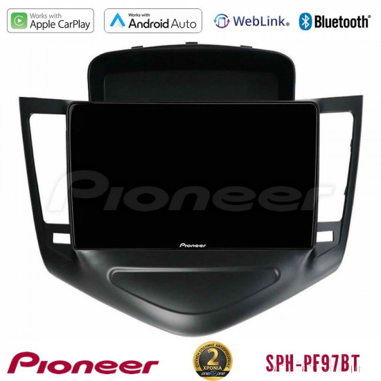 Pioneer SPH-PF97BT Series Chevrolet Cruze 2009-2012 Multimedia Station 9 (Tablet Style) Με Carplay - Android Auto (Μαύρο) Pioneer SPH-PF97BT Series Chevrolet Cruze 2009-2012 Multimedia Station 9 (Tablet Style) Με Carplay - Android Auto (Μαύρο)