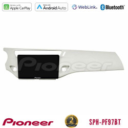 Pioneer SPH-PF97BT Series Citroen C3 2009-2016 Multimedia Station 9 (Tablet Style) Με Carplay - Android Auto (Άσπρο)