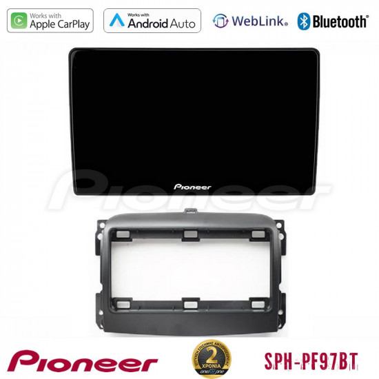 Pioneer SPH-PF97BT Series Fiat 500L Multimedia Station 9 (Tablet Style) Με Carplay -amp; Android Auto Pioneer SPH-PF97BT Series Fiat 500L Multimedia Station 9 (Tablet Style) Με Carplay -amp; Android Auto