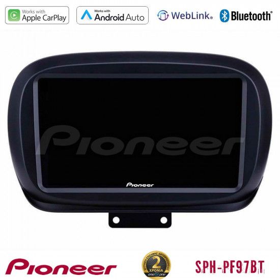 Pioneer SPH-PF97BT Series Fiat 500X Multimedia Station 9 (Tablet Style) Με Carplay -amp; Android Auto Pioneer SPH-PF97BT Series Fiat 500X Multimedia Station 9 (Tablet Style) Με Carplay -amp; Android Auto