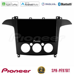 Pioneer SPH-PF97BT Series    Ford S-Max 2006-2008 (manual A/C) Multimedia Station 9 (Tablet Style) Με Carplay -amp; Android Auto