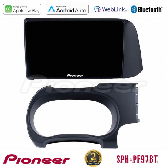 Pioneer SPH-PF97BT Series Hyundai i10 Multimedia Station 9 (Tablet Style) Με Carplay -amp; Android Auto Pioneer SPH-PF97BT Series Hyundai i10 Multimedia Station 9 (Tablet Style) Με Carplay -amp; Android Auto