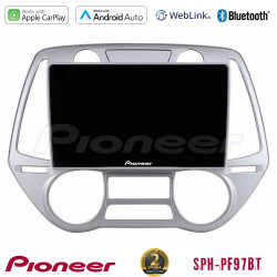 Pioneer SPH-PF97BT Series    Hyundai i20 2009-2012 Auto A/C Multimedia Station 9 (Tablet Style) Με Carplay -amp; Android Auto