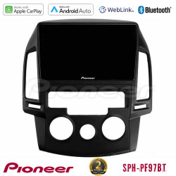 Pioneer SPH-PF97BT Series    Hyundai i30 2007-2012 Manual A/C Multimedia Station 9 (Tablet Style) Με Carplay -amp; Android Auto
