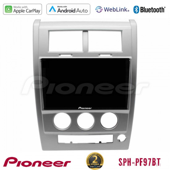 Pioneer SPH-PF97BT Series Jeep Cherokee (KK) 2008-2012 Multimedia Station 9 (Tablet Style) Με Carplay -amp; Android Auto Pioneer SPH-PF97BT Series Jeep Cherokee (KK) 2008-2012 Multimedia Station 9 (Tablet Style) Με Carplay -amp; Android Auto
