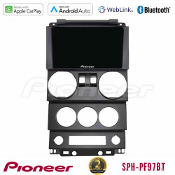 Pioneer SPH-PF97BT Series    Jeep Wrangler 2Door 2008-2010 Multimedia Station 9 (Tablet Style) Με Carplay -amp; Android Auto