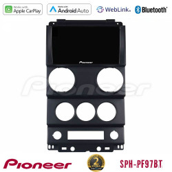 Pioneer SPH-PF97BT Series    Jeep Wrangler 2Door 2008-2010 Multimedia Station 9 (Tablet Style) Με Carplay -amp; Android Auto