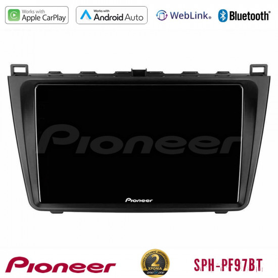 Pioneer SPH-PF97BT Series Mazda 6 2008-2012 Multimedia Station 9 (Tablet Style) Με Carplay -amp; Android Auto Pioneer SPH-PF97BT Series Mazda 6 2008-2012 Multimedia Station 9 (Tablet Style) Με Carplay -amp; Android Auto