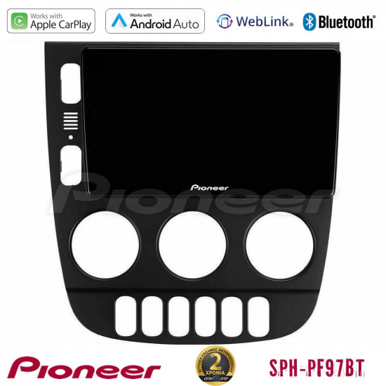 Pioneer SPH-PF97BT Series Mercedes ML Class 1998-2005 Multimedia Station 9 (Tablet Style) Με Carplay -amp; Android Auto Pioneer SPH-PF97BT Series Mercedes ML Class 1998-2005 Multimedia Station 9 (Tablet Style) Με Carplay -amp; Android Auto