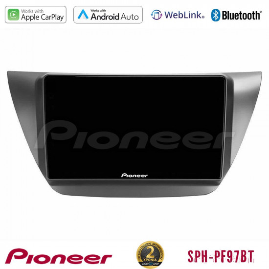 Pioneer SPH-PF97BT Series Mitsubishi Lancer 2004 – 2008 Multimedia Station 9 (Tablet Style) Με Carplay -amp; Android Auto Pioneer SPH-PF97BT Series Mitsubishi Lancer 2004 – 2008 Multimedia Station 9 (Tablet Style) Με Carplay -amp; Android Auto