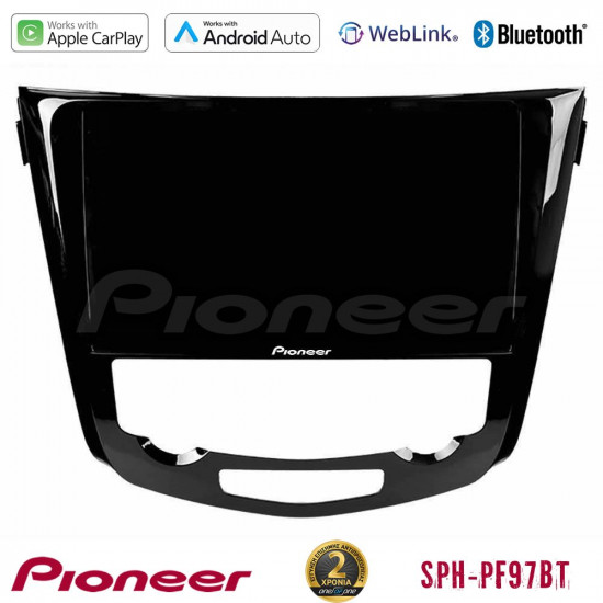 Pioneer SPH-PF97BT Series Nissan Qashqai J11 (AUTO A/C) Multimedia Station 9 (Tablet Style) Με Carplay -amp; Android Auto Pioneer SPH-PF97BT Series Nissan Qashqai J11 (AUTO A/C) Multimedia Station 9 (Tablet Style) Με Carplay -amp; Android Auto