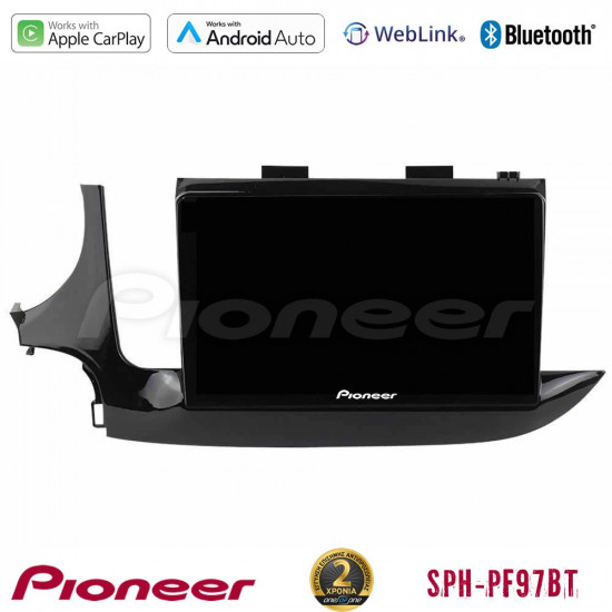 Pioneer SPH-PF97BT Series Opel Mokka 2016-2020 Multimedia Station 9 (Tablet Style) Με Carplay -amp; Android Auto Pioneer SPH-PF97BT Series Opel Mokka 2016-2020 Multimedia Station 9 (Tablet Style) Με Carplay -amp; Android Auto