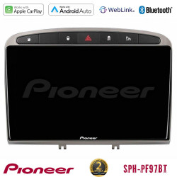Pioneer SPH-PF97BT Series    Peugeot 308/RCZ Multimedia Station 9 (Tablet Style) (Ασημί Χρώμα) Με Carplay -amp; Android Auto