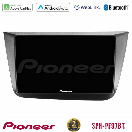 Pioneer SPH-PF97BT Series    Seat Altea 2004-2015 Multimedia Station 9 (Tablet Style) Με Carplay -amp; Android Auto