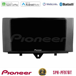 Pioneer SPH-PF97BT Series    Smart 451 Facelift Multimedia Station 9 (Tablet Style) Με Carplay -amp; Android Auto