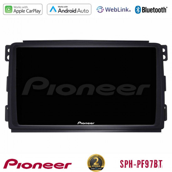 Pioneer SPH-PF97BT Series    Smart 451 Multimedia Station 9 (Tablet Style) Με Carplay -amp; Android Auto