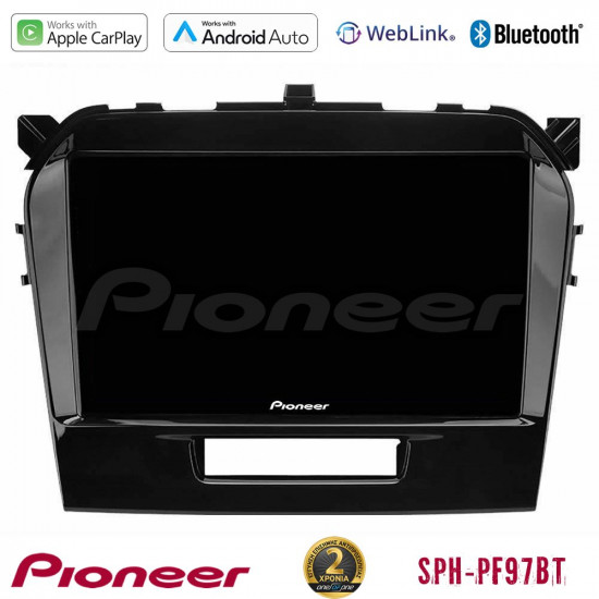 Pioneer SPH-PF97BT Series Suzuki Vitara 2015-2021 Multimedia Station 9 (Tablet Style) Με Carplay -amp; Android Auto Pioneer SPH-PF97BT Series Suzuki Vitara 2015-2021 Multimedia Station 9 (Tablet Style) Με Carplay -amp; Android Auto