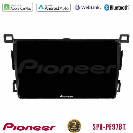 Pioneer SPH-PF97BT Series Toyota RAV4 2013-2018 Multimedia Station 9 (Tablet Style) Με Carplay -amp; Android Auto Pioneer SPH-PF97BT Series Toyota RAV4 2013-2018 Multimedia Station 9 (Tablet Style) Με Carplay -amp; Android Auto