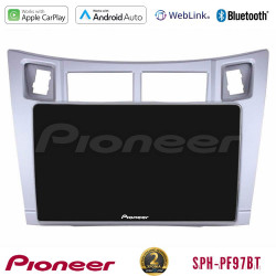 Pioneer SPH-PF97BT Series Toyota Yaris Multimedia Station 9 (Tablet Style) (Ασημί Χρώμα) Με Carplay -amp; Android Auto Pioneer SPH-PF97BT Series Toyota Yaris Multimedia Station 9 (Tablet Style) (Ασημί Χρώμα) Με Carplay -amp; Android Auto