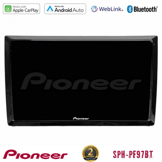 Pioneer SPH-PF97BT Series VW Beetle Multimedia Station 9 (Tablet Style) Με Carplay -amp; Android Auto Pioneer SPH-PF97BT Series VW Beetle Multimedia Station 9 (Tablet Style) Με Carplay -amp; Android Auto