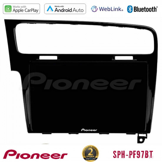 Pioneer SPH-PF97BT Series VW GOLF 7 Multimedia Station 9 (Tablet Style) Με Carplay -amp; Android Auto Pioneer SPH-PF97BT Series VW GOLF 7 Multimedia Station 9 (Tablet Style) Με Carplay -amp; Android Auto