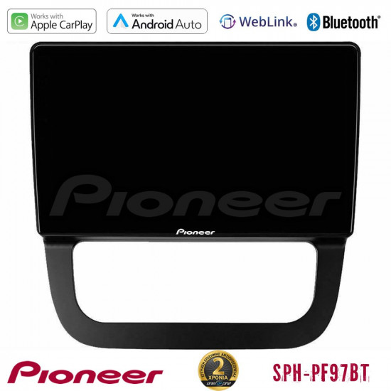 Pioneer SPH-PF97BT Series    VW Jetta Multimedia Station 9 (Tablet Style) Με Carplay -amp; Android Auto