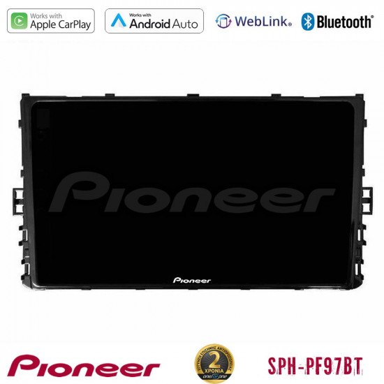 Pioneer SPH-PF97BT Series    VW MQB 2017-gt; Multimedia Station 9 (Tablet Style) Με Carplay -amp; Android Auto
