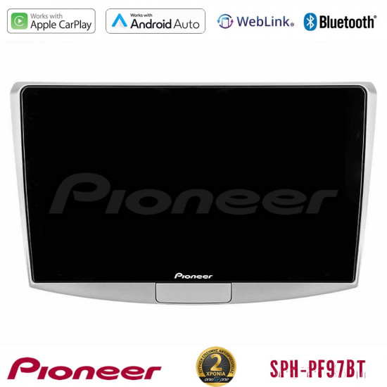 Pioneer SPH-PF97BT Series    VW Passat Multimedia Station 9 (Tablet Style) Με Carplay -amp; Android Auto