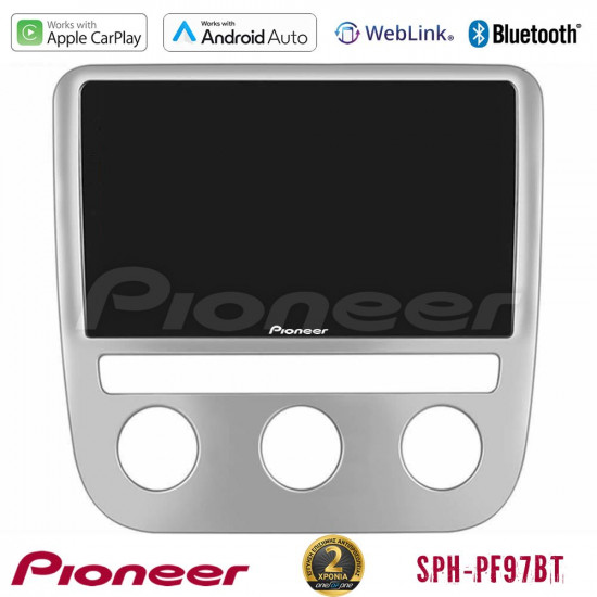 Pioneer SPH-PF97BT Series VW Scirocco 2008-2014 Multimedia Station 9 (Tablet Style) Με Carplay -amp; Android Auto Pioneer SPH-PF97BT Series VW Scirocco 2008-2014 Multimedia Station 9 (Tablet Style) Με Carplay -amp; Android Auto