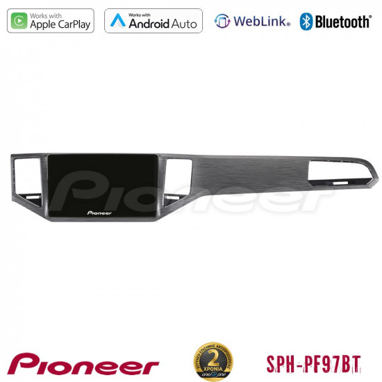 Pioneer SPH-PF97BT Series VW Sportsvan 2014-2020 Multimedia Station 9 (Tablet Style) (Silver/Grey Color) Με Carplay -amp; Android Auto Pioneer SPH-PF97BT Series VW Sportsvan 2014-2020 Multimedia Station 9 (Tablet Style) (Silver/Grey Color) Με Carplay -amp; Android Auto