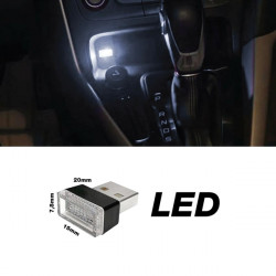 ΠΛΑΦΟΝΙΕΡΑ ΣΕ USB ΛΕΥΚΟ ΦΩΣ ATHMOSPHERE LED ΓΙΑ ΘΥΡΑ 20x15x7,8mm 1ΤΕΜ.