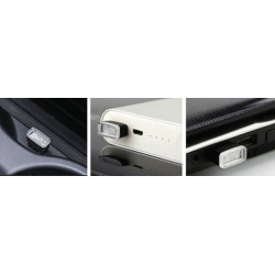 ΠΛΑΦΟΝΙΕΡΑ ΣΕ USB ΛΕΥΚΟ ΦΩΣ ATHMOSPHERE LED ΓΙΑ ΘΥΡΑ 20x15x7,8mm 1ΤΕΜ.