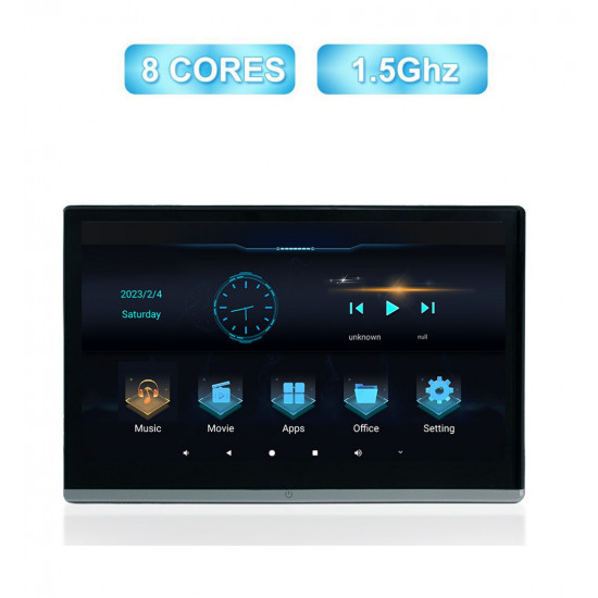 Προσκέφαλο 11.6 με HD οθόνη αφής Android 12 8Core 2+32GB (τεμάχιο) Προσκέφαλο 11.6 με HD οθόνη αφής Android 12 8Core 2+32GB (τεμάχιο)