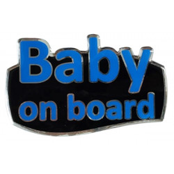 Race Axion BABY ON BOARD ΑΥΤΟΚΟΛΛΗΤΟ ΕΞΩΤΕΡΙΚΗΣ ΧΡΗΣΗΣ 13,1 Χ 8,3cm ΜΠΛΕ/ΜΑΥΡΟ/ΧΡΩΜΙΟ ΜΕ ΕΠΙΚΑΛΥΨΗ ΕΠΟΞΕΙΔΙΚΗΣ ΡΥΤΙΝΗΣ (ΥΓΡΟ ΓΥΑΛΙ) - 1 ΤΕΜ.