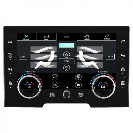 Range Rover L322 2005 - 2009 Facelift 10 Touchscreen AC Climate Control Panel
